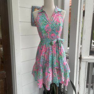 Trisha Stretch Shirt Dress